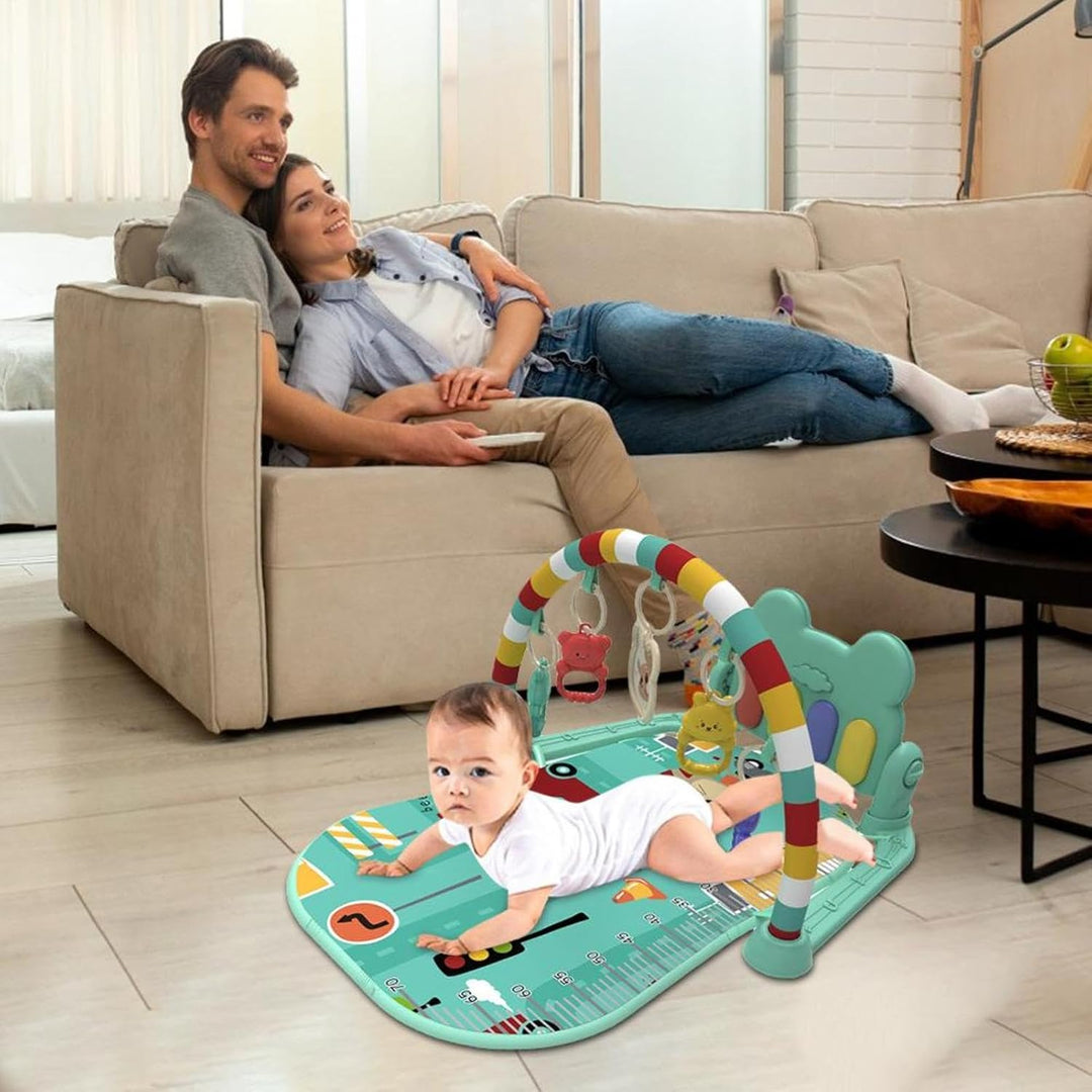 -Spiel-Turnmatte, Aktivitätsmatte für Babys - Kreative Spielklavier-Gymnastikmatte - Kreative Spiel-