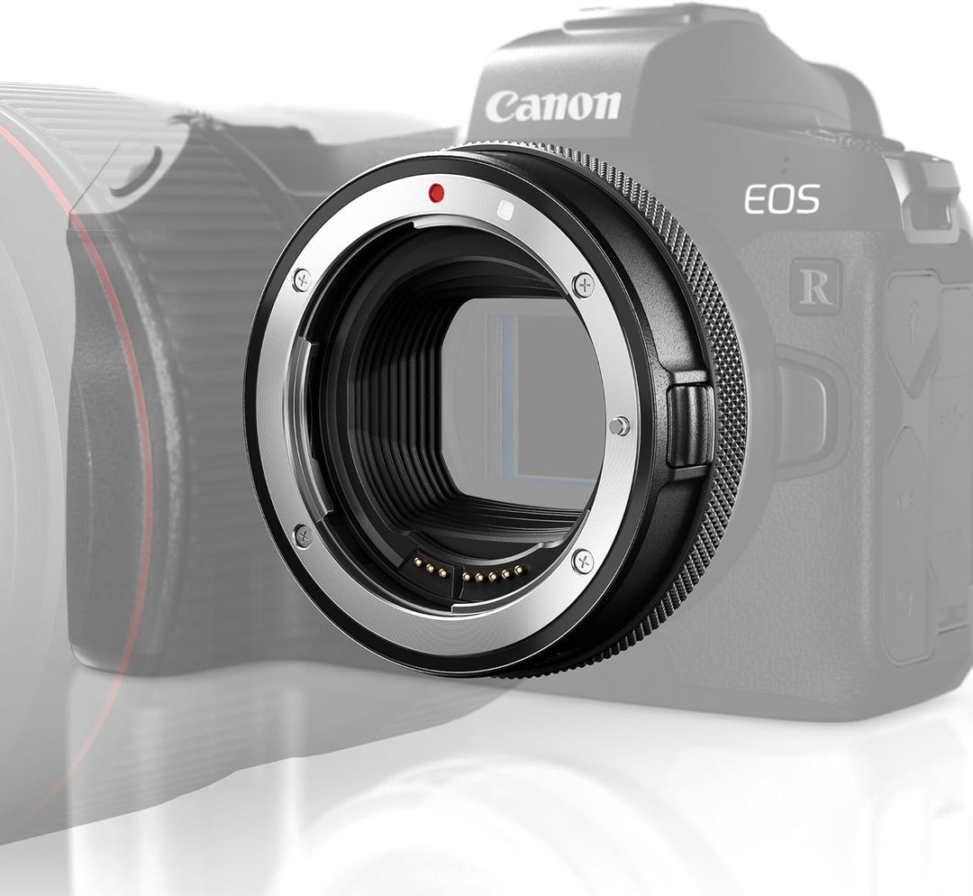 Canon EOS R7 Kamera spiegellose Camera & Bajonettadapter EF-EOS R mit Objektiv-Steuerring für EOS R