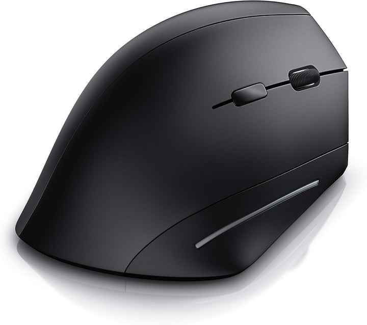 CSL - ergonomische Vertikal USB Maus kabellos 2,4 GHz Funk vertikale Ausführung - ergonomisches Desi