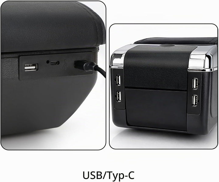 für Berlingo 2010-2020 Armlehne Mittelkonsole Aufbewahrungsbox Drehbar Mit Getränkehalter Doppelschi