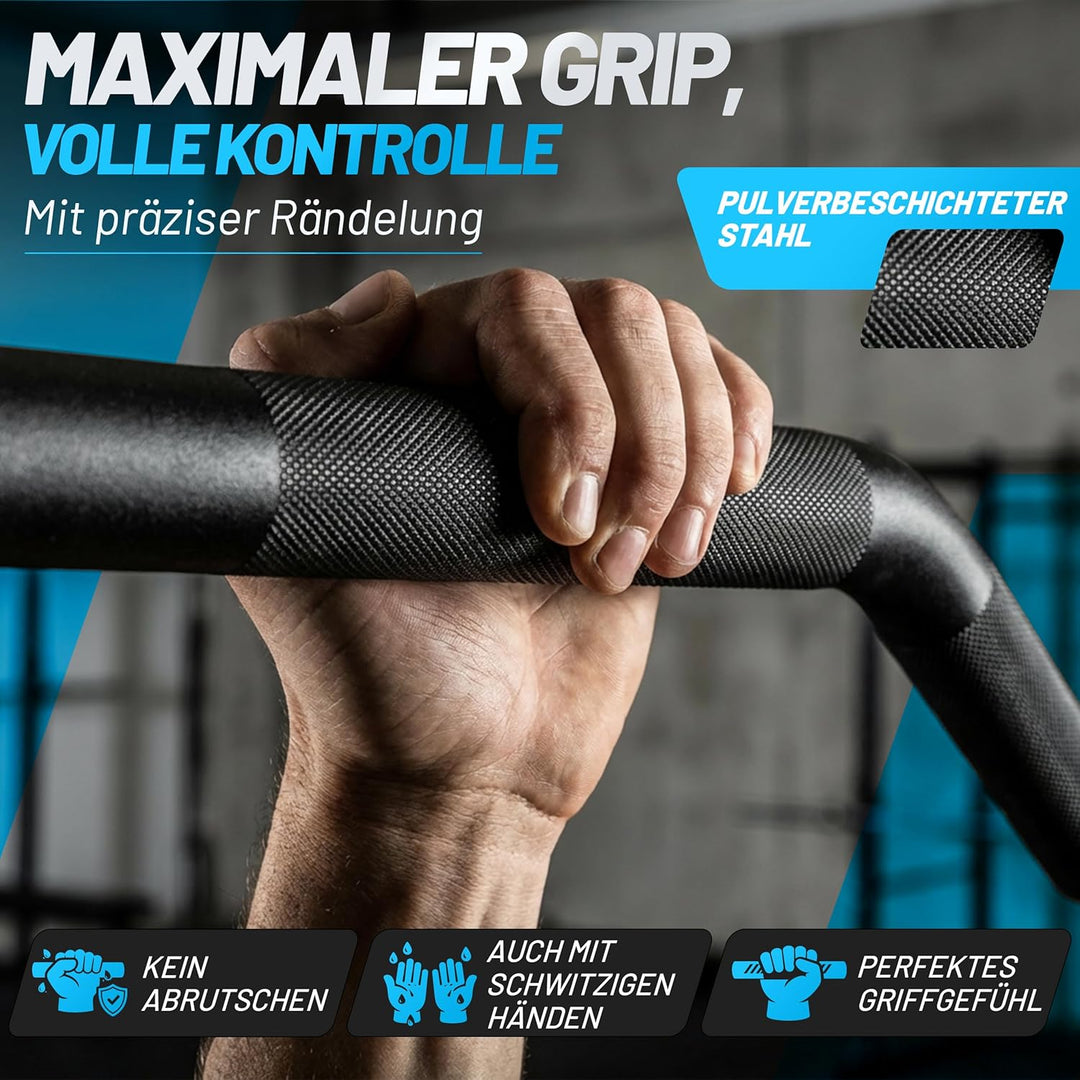 aerobis® Workout Station | Premium Klimmzugstange | Innovative Fitnessgeräte Befestigung + Lagerung