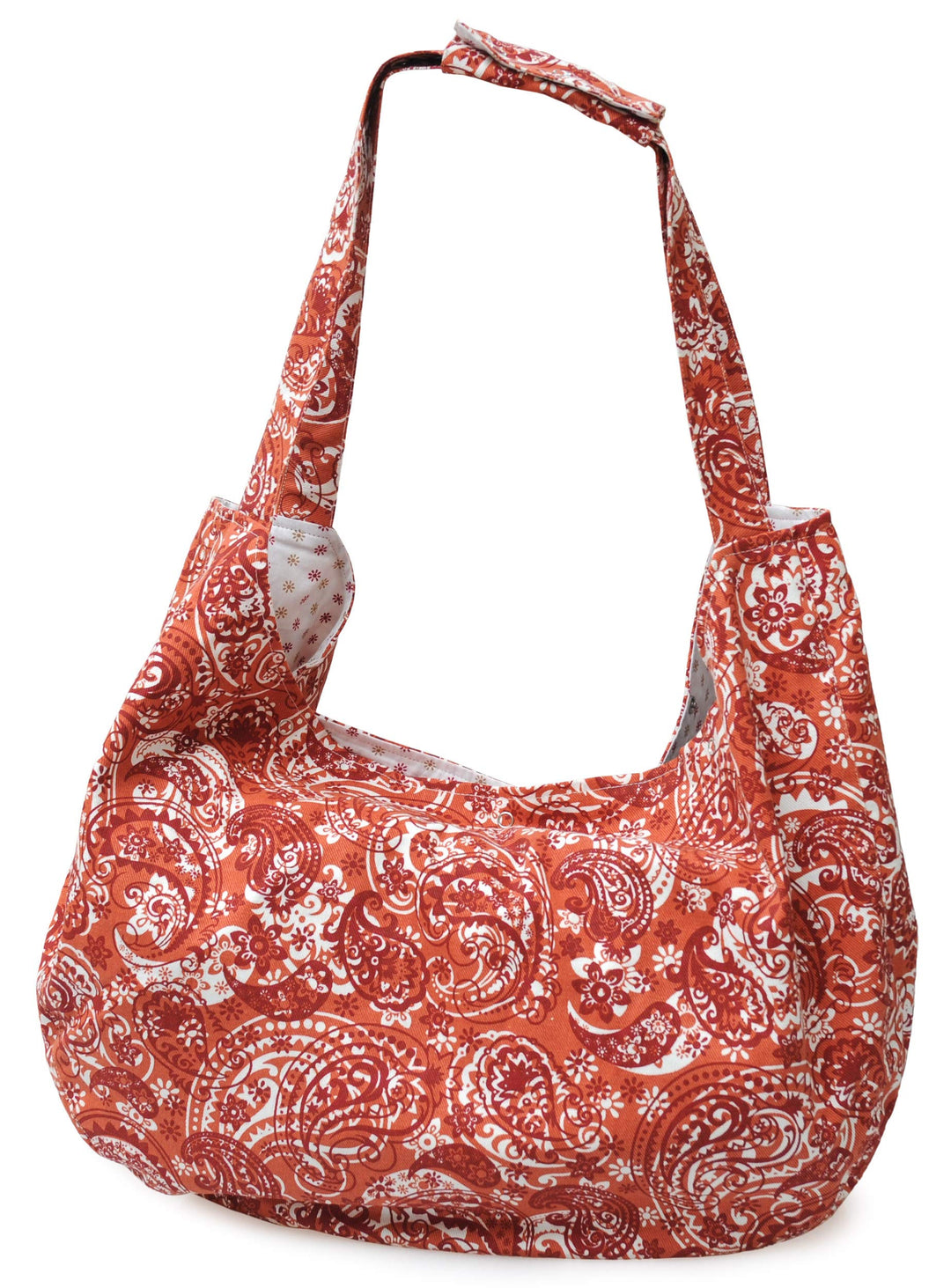 Yogatasche Yogibag® Active - Maxi Big - Cotton - Art Collection Orange, Rot, Orange, Rot