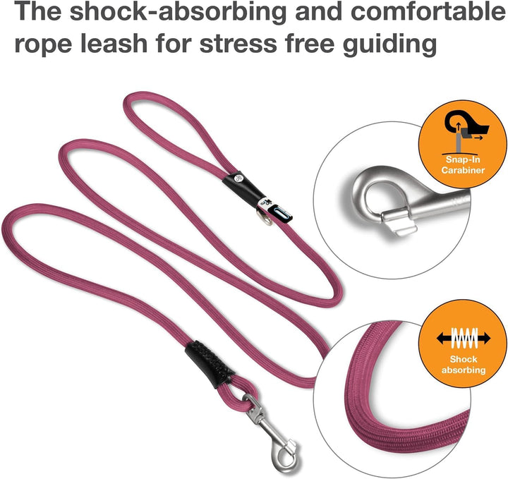 Stretch Comfort Leash Ruby M, Ruby M