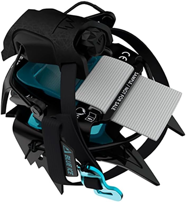 Blue Ice Harfang Enduro Steigeisen Schwarz, Schwarz