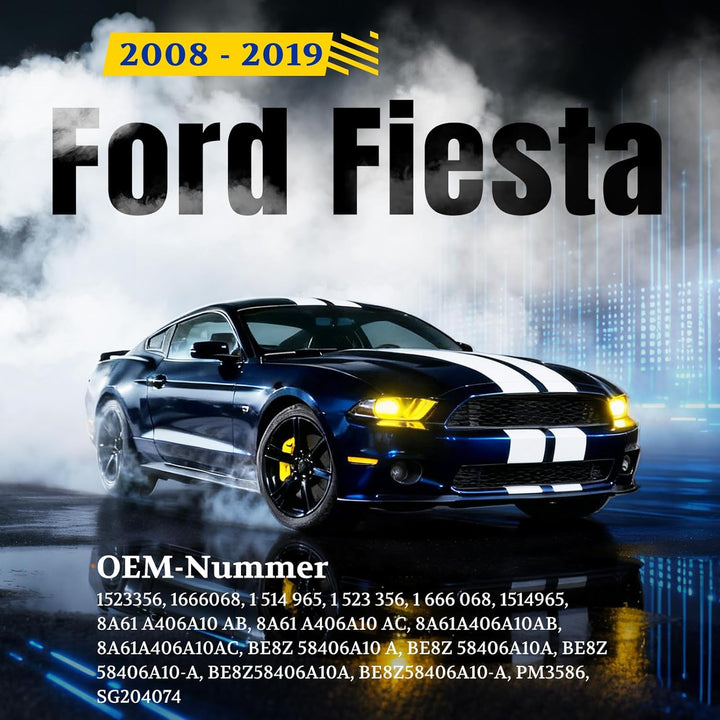 Arana 2x Heckklappe Dämpfer Gasdruckfeder kompatibel mit Ford Fiesta mk6 2008-2017 Gasdruckdämpfer G