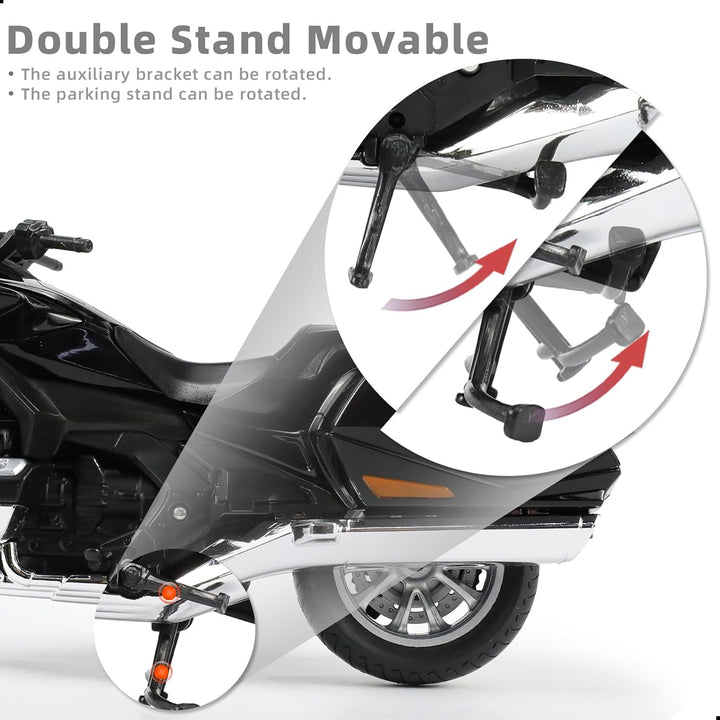 1:12 Motorrad Modell kompatibel für Honda Glodwing Legierung Diecast Motorrad Modell Spielzeug Mini