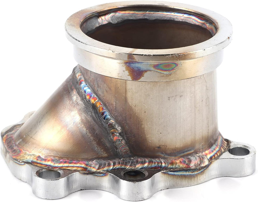 Turbo Downpipe Flansch Turbo Down Pipe 5 Bolt 2.5in Adapter Fit für GT25 GT28 T25 T28 Turbinengehäus