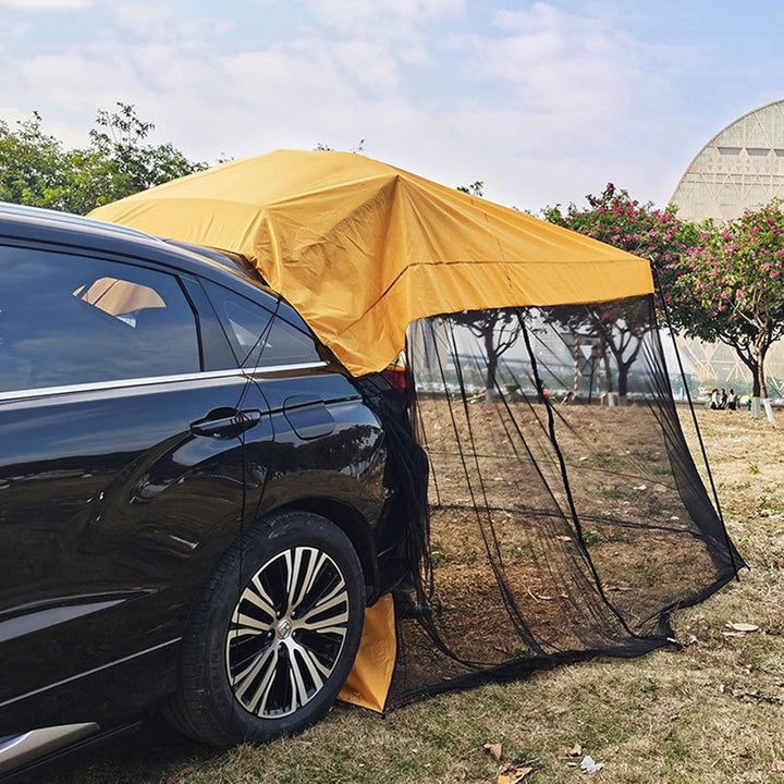 Zelt für Auto, Camping, SUV, Heckzelt, tragbar, Seitenzelt für Auto, Camping, Outdoor, Regenabdeckun