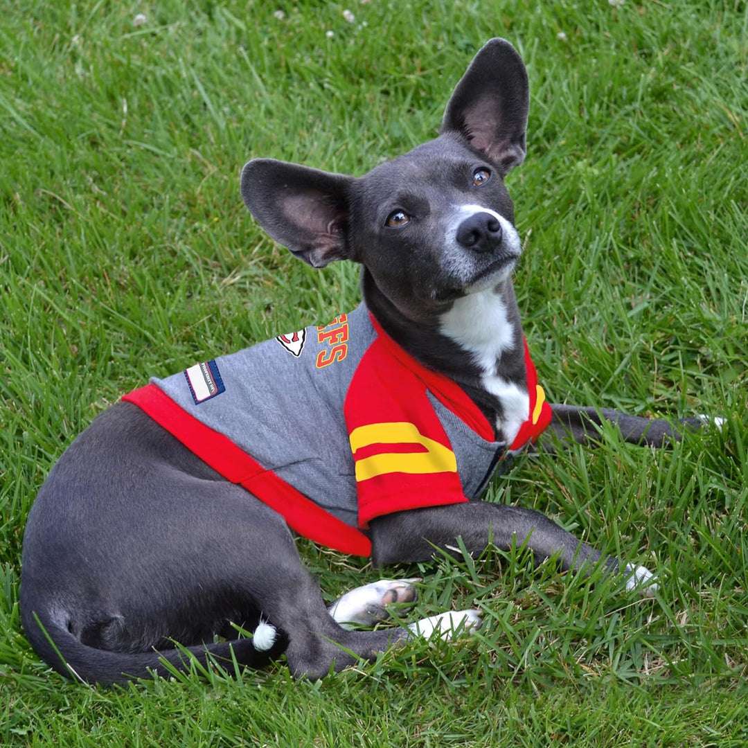 Pets First Kansas City Chiefs Hoodie T-Shirt, Medium rot mittel, rot mittel