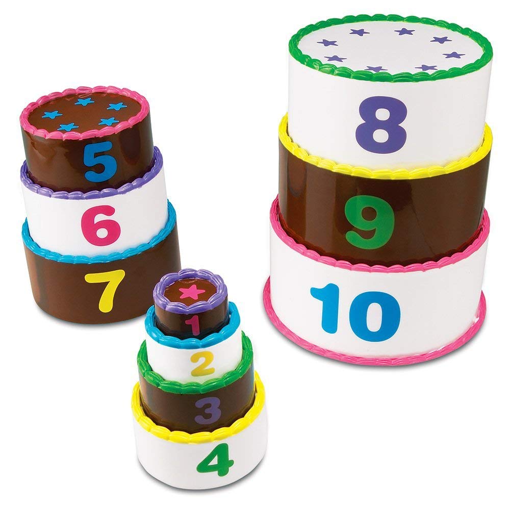 Learning Resources Smart Snacks Stapeltorte mit Zahlen