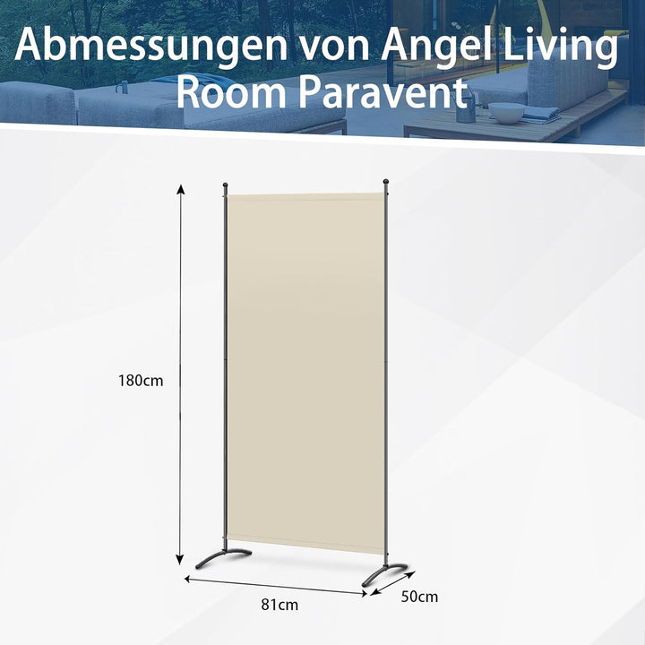 Angel Living Paravent 1 Teilig Raumteiler Freistehend Sichtschutzwand Raumteiler Stellwand Trennwand