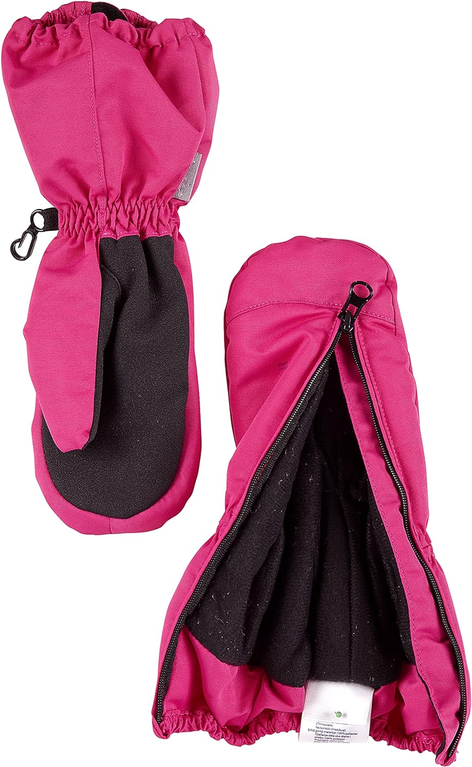 Sterntaler Stulpen-Handschuhe mit mittigem Reissverschluss 4 Magenta, 4 Magenta