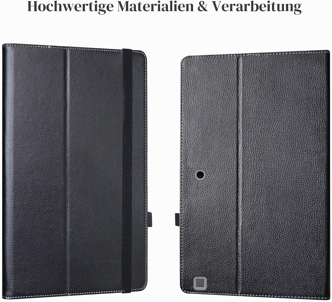 LiuShan Kompatibel mit Dell Latitude 7200 Tablet-Schutzhülle, PU-Leder, schmal, faltbar, Ständer, fü