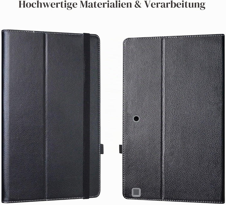 LiuShan Kompatibel mit Dell Latitude 7200 Tablet-Schutzhülle, PU-Leder, schmal, faltbar, Ständer, fü