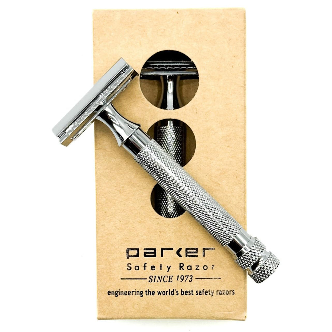 Parker Safety Razor 91R Superschwergewicht Double Edge Safety Razor & 5 Klingen