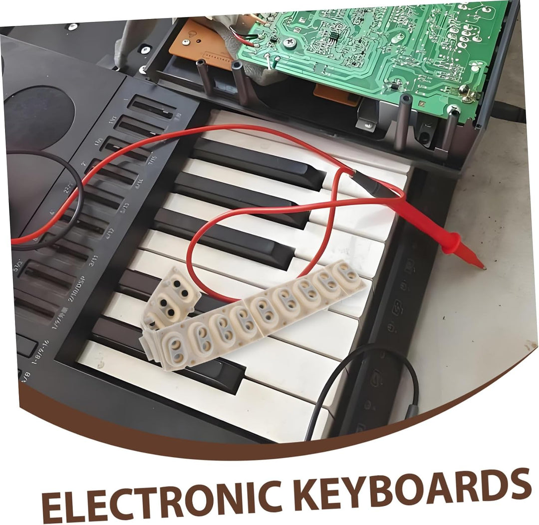 VICASKY Kontaktpad 13-Key Leitfähiges Silikon für Elektronische Tasten