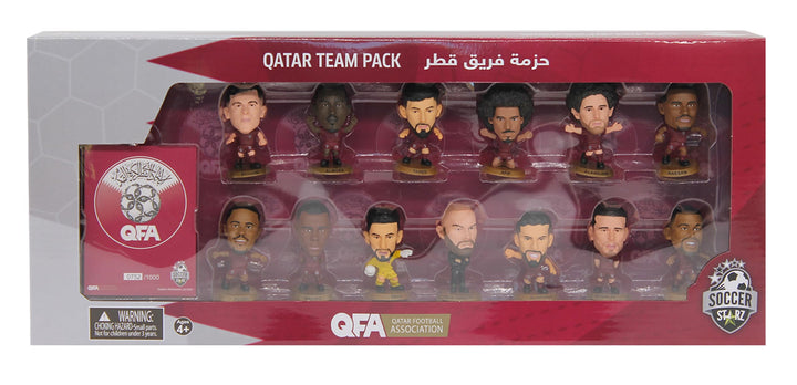 SoccerStarz Qatar 13 Player Team Pack Football (2022 Edition), Mehrfarbig, Small