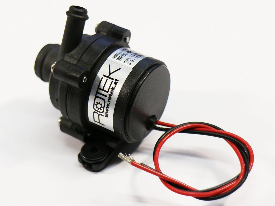 Lebensmittelechte Mini-Kreiselpumpe mit bürstenlosem Gleichstrommotor, Gehäuse:D01VP, 12VDC, 2,5l/mi