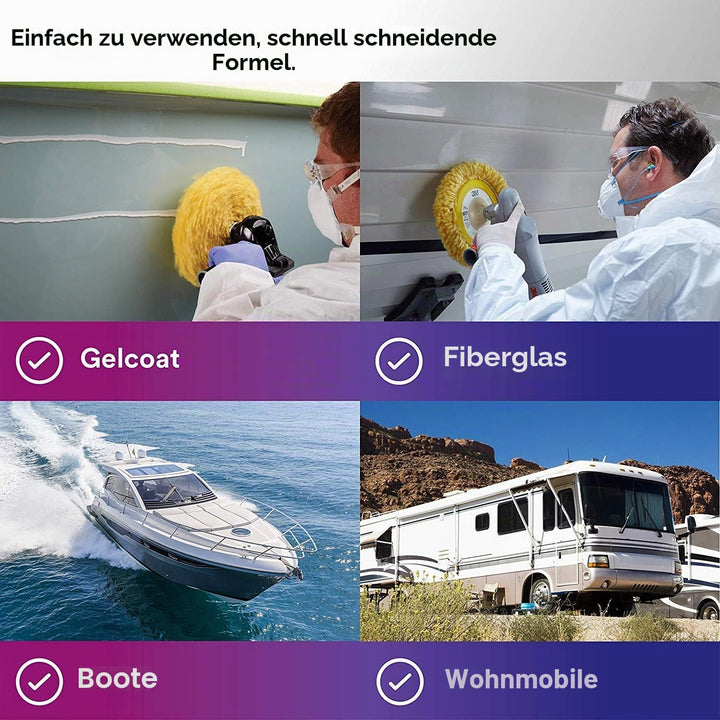 Perfect-It UU-0063-2319-8 Leichtes Schneiden Gelcoat für Schleifen und Wachsen, 946ml Volumen, 946ml