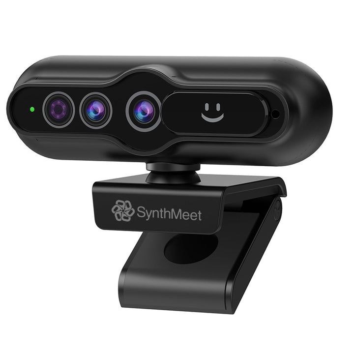 2K Windows Hello Webcam mit Mikrofon, 5MP Webcam USB Plug and Play, Geräuschreduzierendes Mikrofon,
