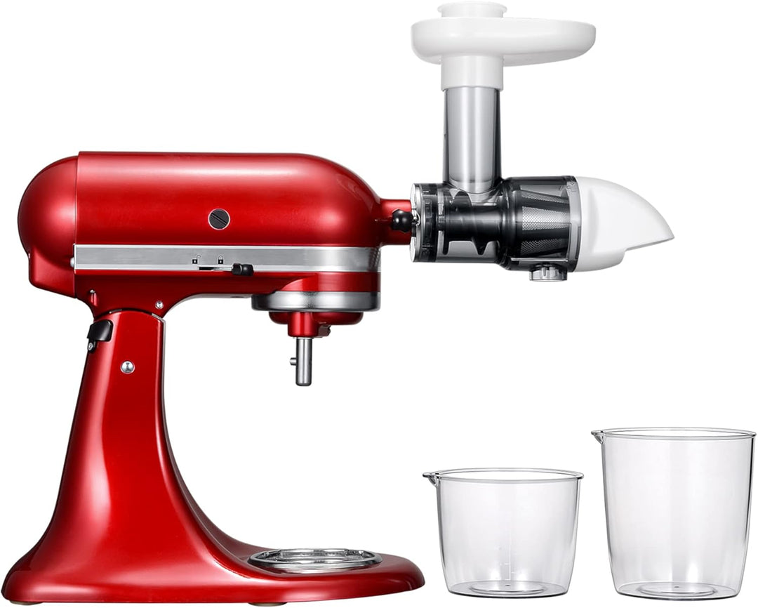 Masticating Juicer Aufsatz für KA alle Modelle, Standmixer, Masticating Juicer, Slow Juicer Aufsatz