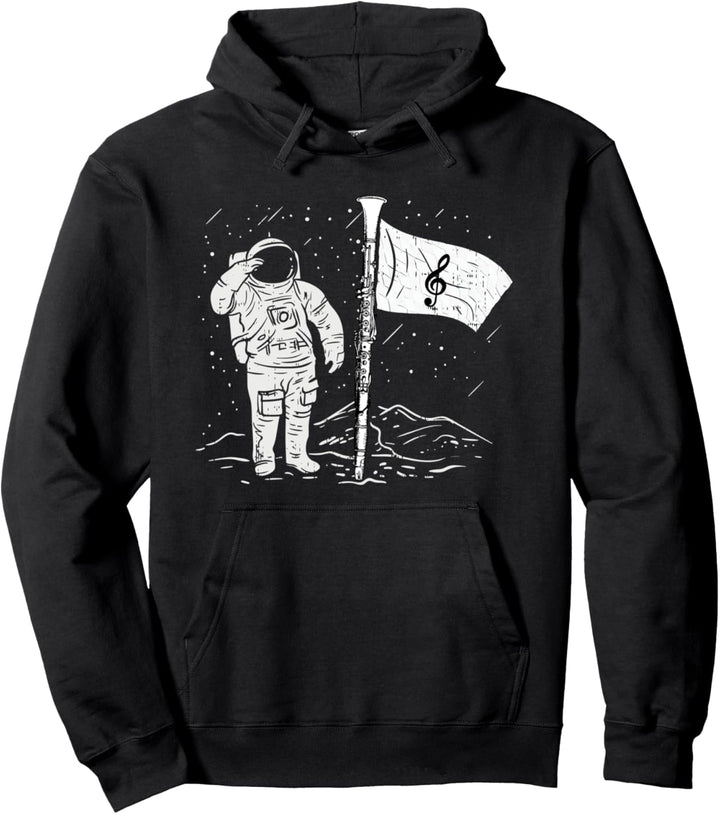 Klarinetten Lustiges Klarinetten Orchester Musiker Design Pullover Hoodie
