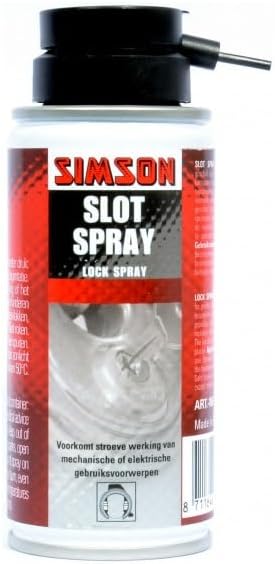 Kombi Deal! - Maxxschlösser Bundle - ART 4 120cm Kettenschloss + Schlossspray Simson 100ml