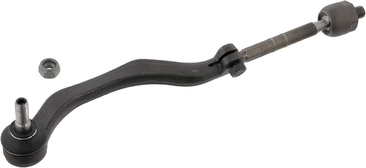 febi bilstein 34303 Spurstange mit Endstück und Sicherungsmutter , 1 Stück Vorderachse links, Vorder
