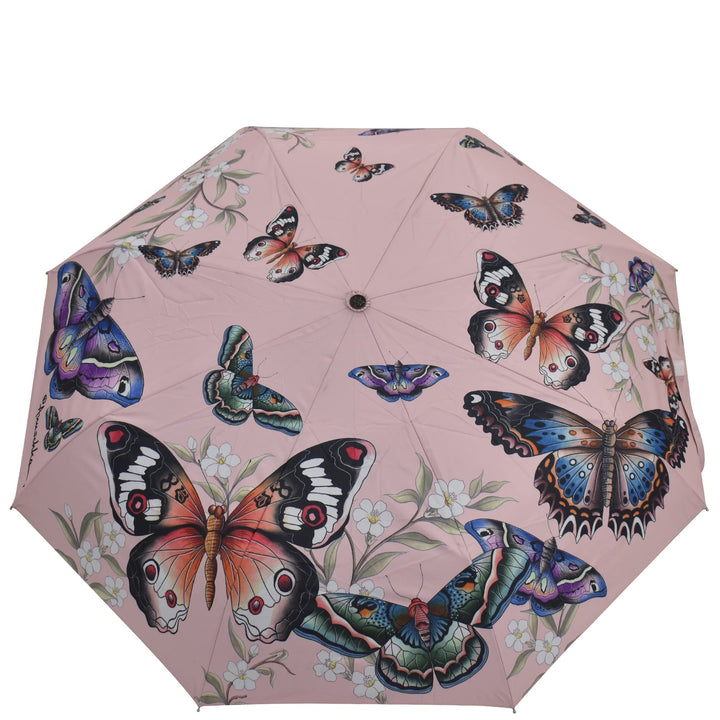 Anuschka Regenschirm - Duomatik zum Öffnen/Schliessen - 97 cm - UPF 50+ - Wasserdichtes Obermaterial