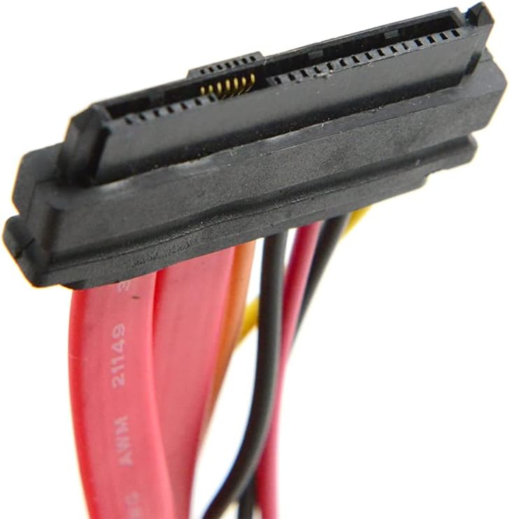 NFHK SAS Hard Disk Drive SFF-8482 SAS Cable 29Pin Male to Female Extension Cable 0.5m