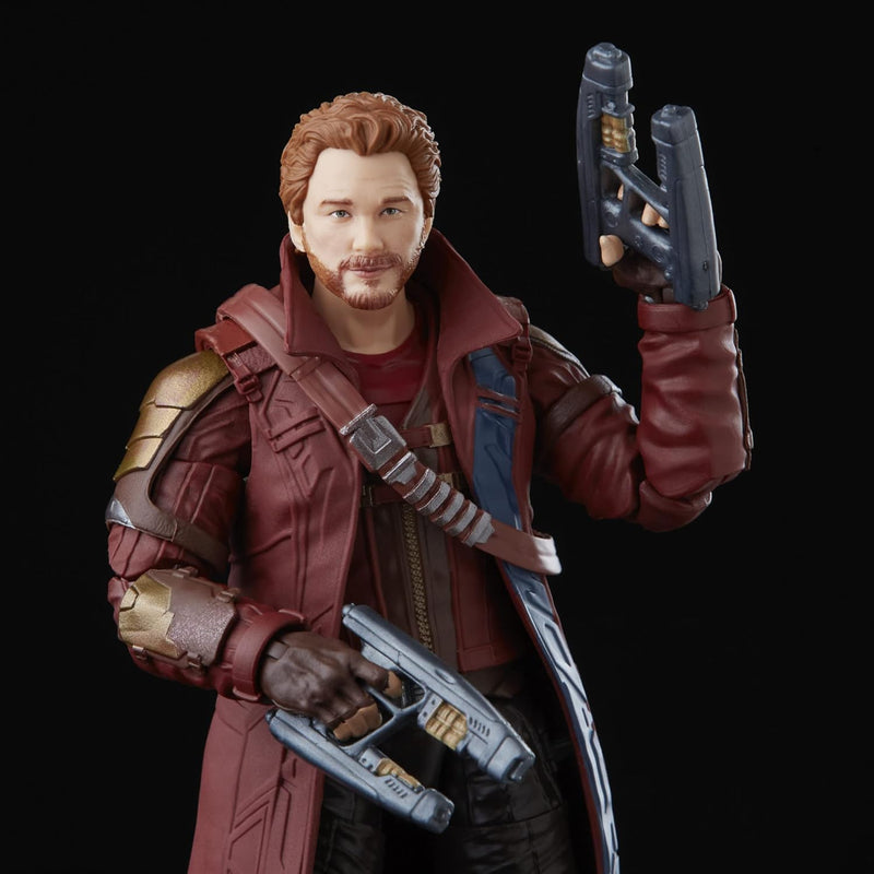 Hasbro Marvel Legends Thor: Love and Thunder 15 cm grosse Star-Lord Action-Figur, 2 Accessoires, 1 B