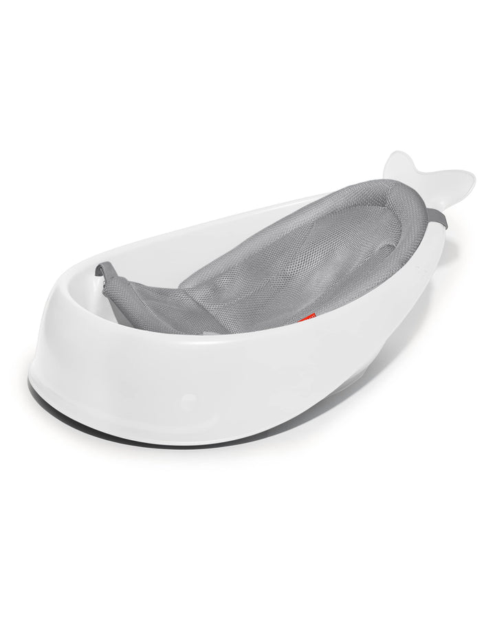 Skip Hop Badewanne Moby, weiss, 3 Stufen, PVC-frei, phthalatfrei, rutschfest, für Neugeborene mit Ab