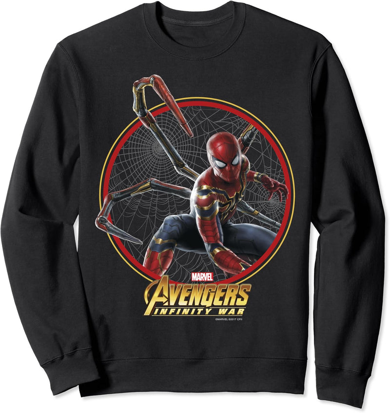 Marvel Avengers: Infinity War Spider-Man Circle Portrait Sweatshirt