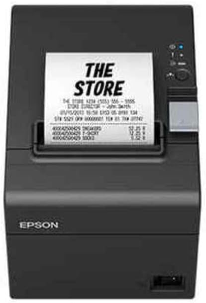 Epson Drucker TM-T20III ETHERNET Tickets USB 250 MM/SEG schwarz glänzend