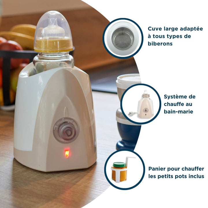 THERMOBABY Flaschenwärmer 230v 2240 - Iced Brown Eisbraun, Eisbraun
