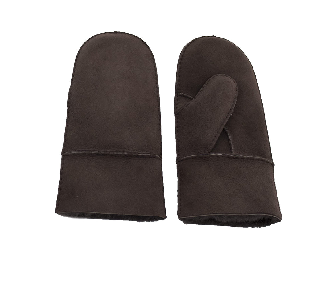 Reissner Lammfelle warme Merino Lammfell Fäustlinge Faust Handschuhe für Damen und Herren HDS-FAUST1