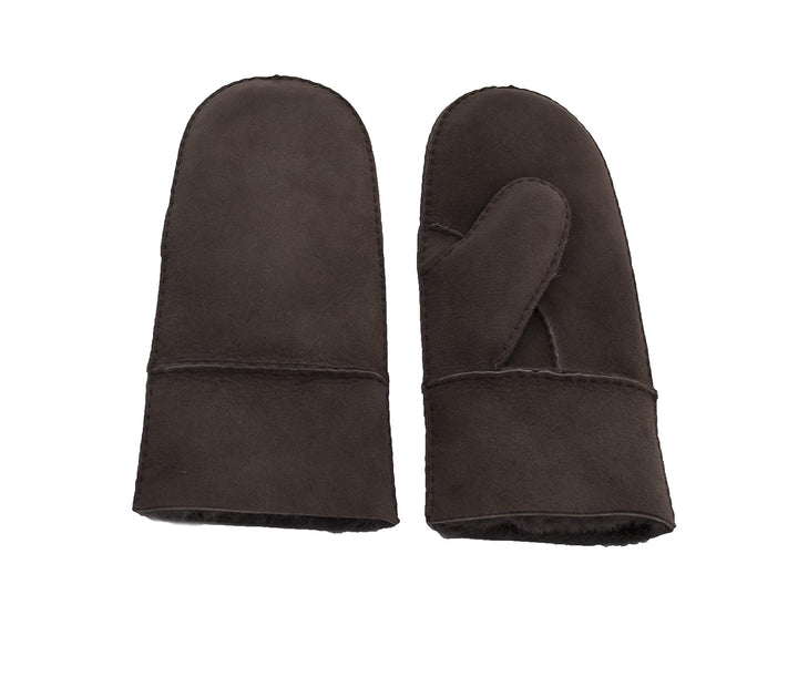 Reissner Lammfelle warme Merino Lammfell Fäustlinge Faust Handschuhe für Damen und Herren HDS-FAUST1