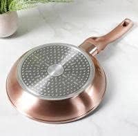 BH/6161 Kochgeschirr-Set, 17 Stück, Metallic Line Rose Gold Edition