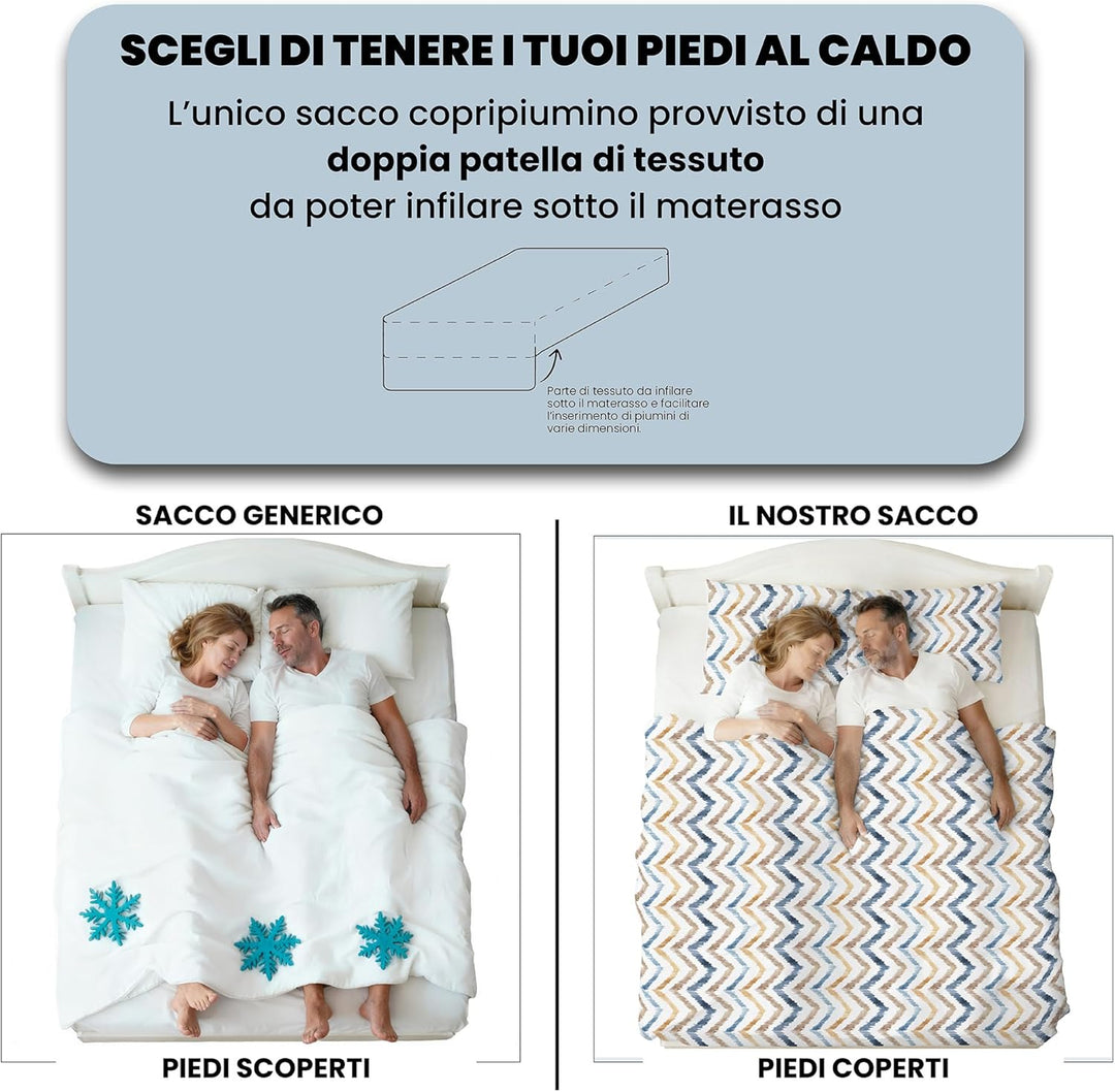 Italian Bed Linen Fantasy Bettbezug, Hippy, Doppelte Doppelte Hippy, Doppelte Hippy