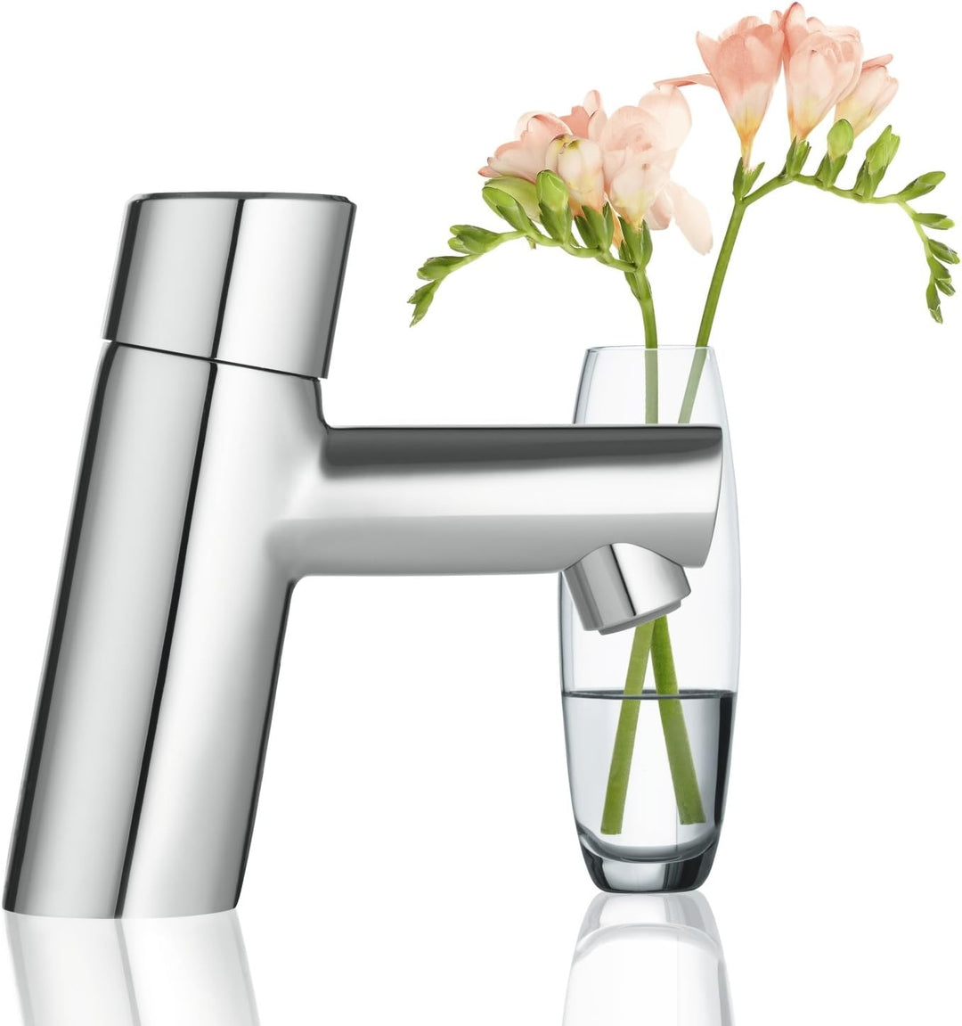 GROHE Concetto Badarmaturen - Standventil (XS-Size, Einlochmontage) chrom, 32207001, Silber XS glatt