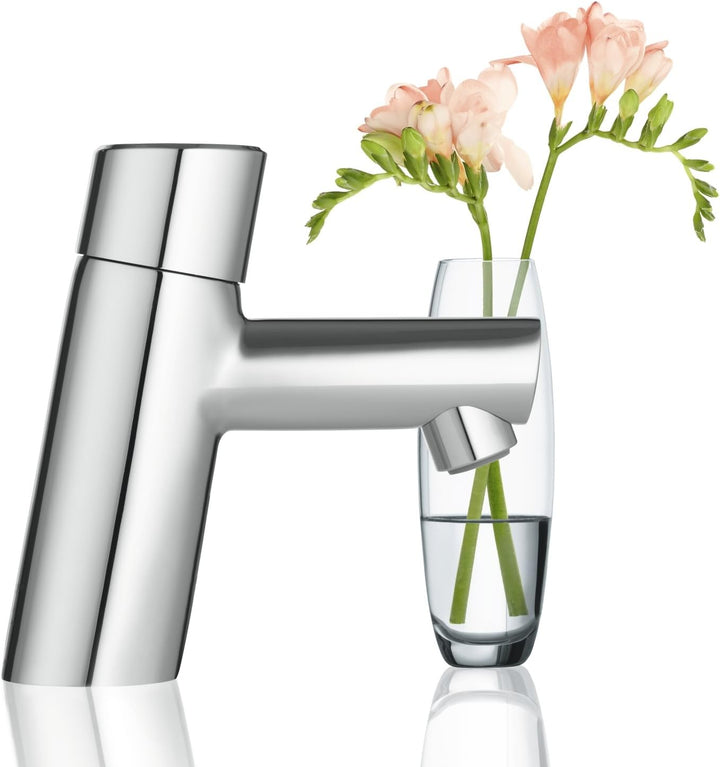 GROHE Concetto Badarmaturen - Standventil (XS-Size, Einlochmontage) chrom, 32207001, Silber XS glatt