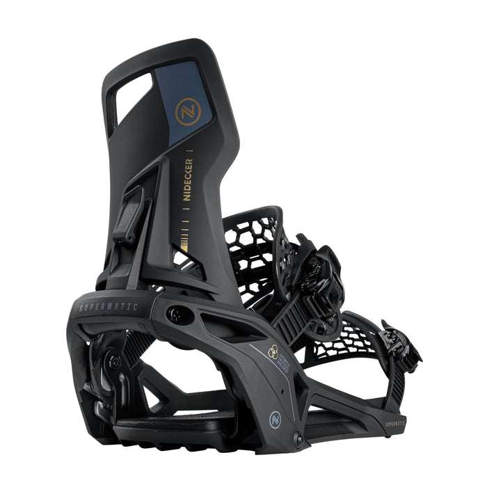 NIDECKER SUPERMATIC Bindung 2024 Black Schwarz XL (11-15), Schwarz XL (11-15)
