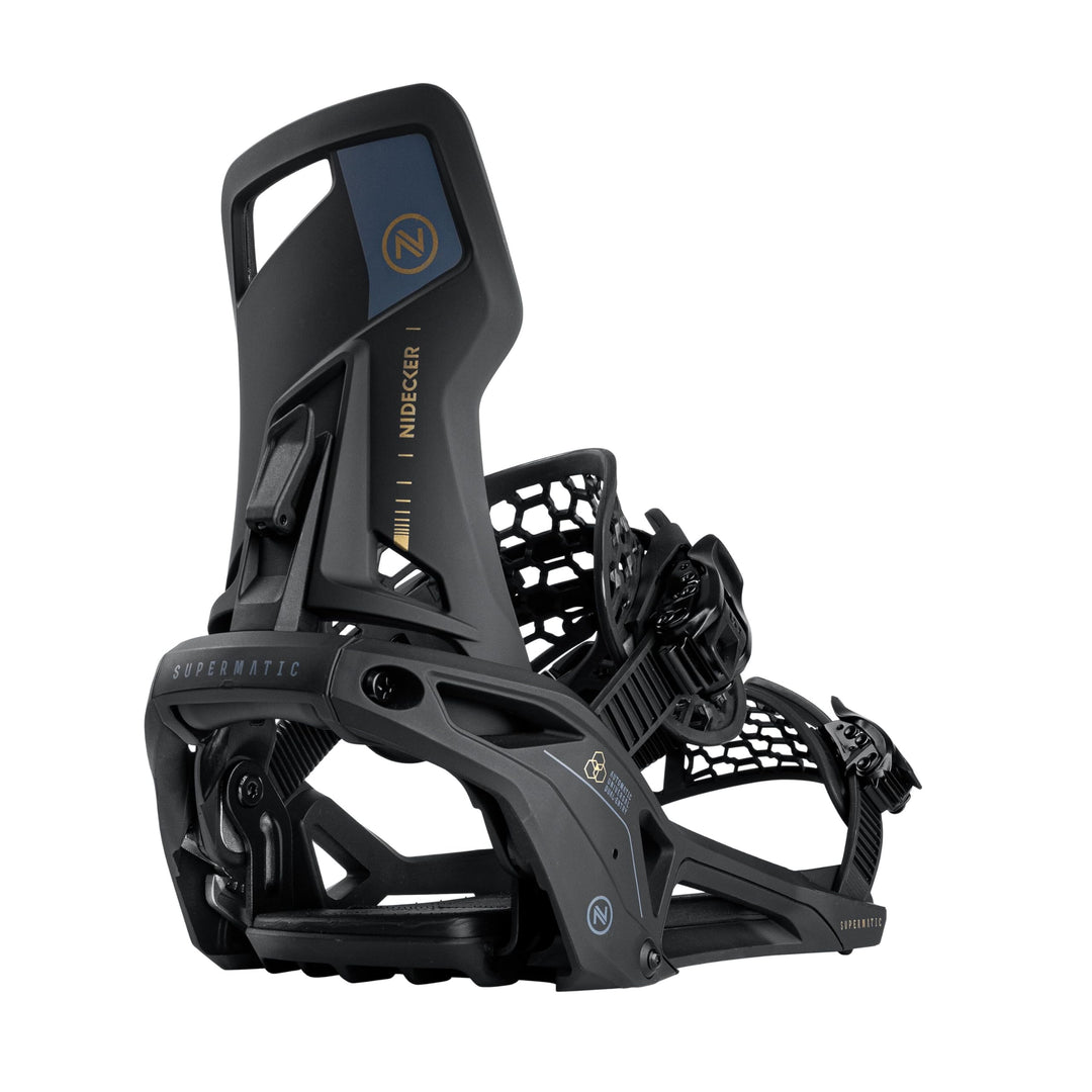 NIDECKER SUPERMATIC Bindung 2024 Black Schwarz L (8-11.5), Schwarz L (8-11.5)