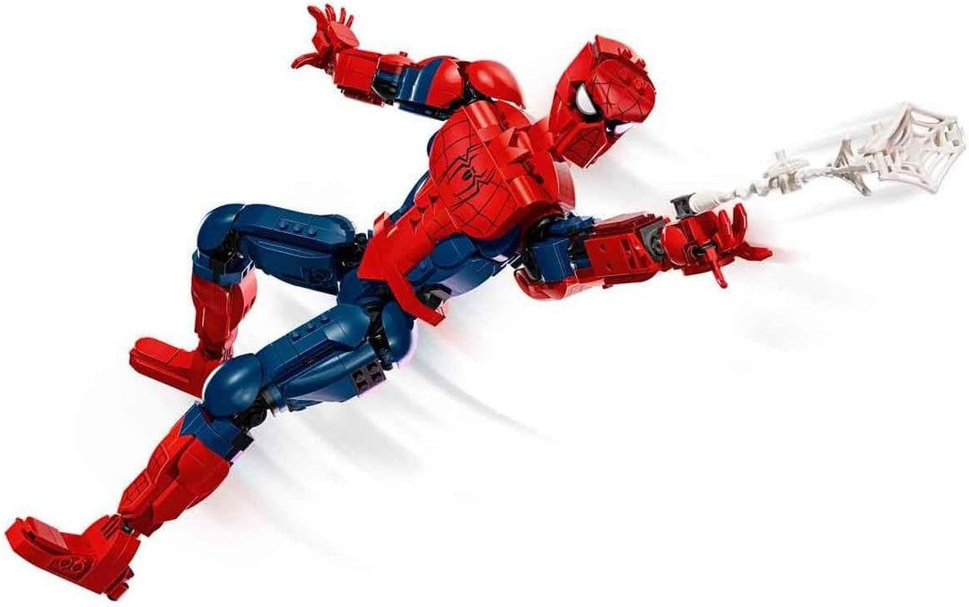 LEGO | Marvel Spider-Man-Figur - Superhelden Spielzeug inkl. Minifigur zum Sammeln - DIY Deko - Gesc