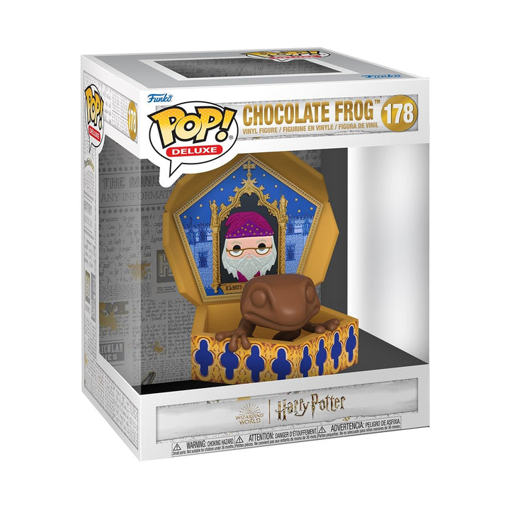 Funko Pop! Deluxe: Harry Potter 6 - Chocolate Frog- Vinyl-Sammelfigur - Geschenkidee - Offizielle Ha