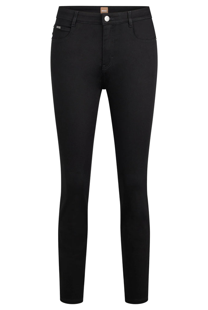BOSS Damen Jeans-Trousers 32 Schwarz, 32 Schwarz