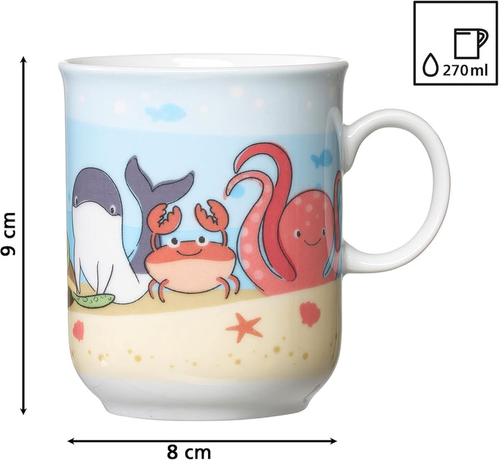 Ritzenhoff & Breker Kindergeschirr-Set Unterwasserwelt, 3-teilig