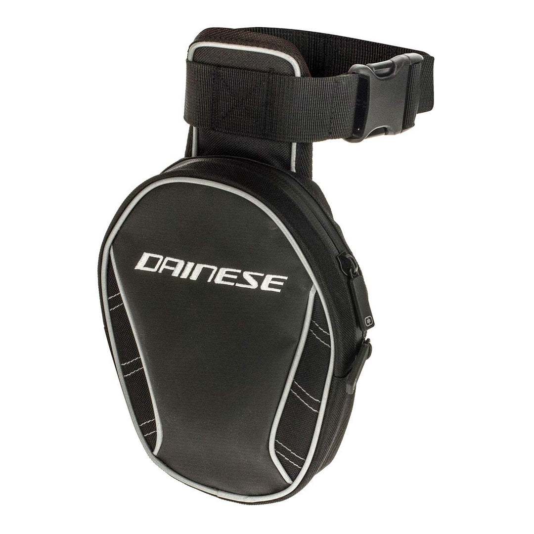 Dainese Unisex Leg-bag Rucksack, Stealth-schwarz, N EU Single, Single