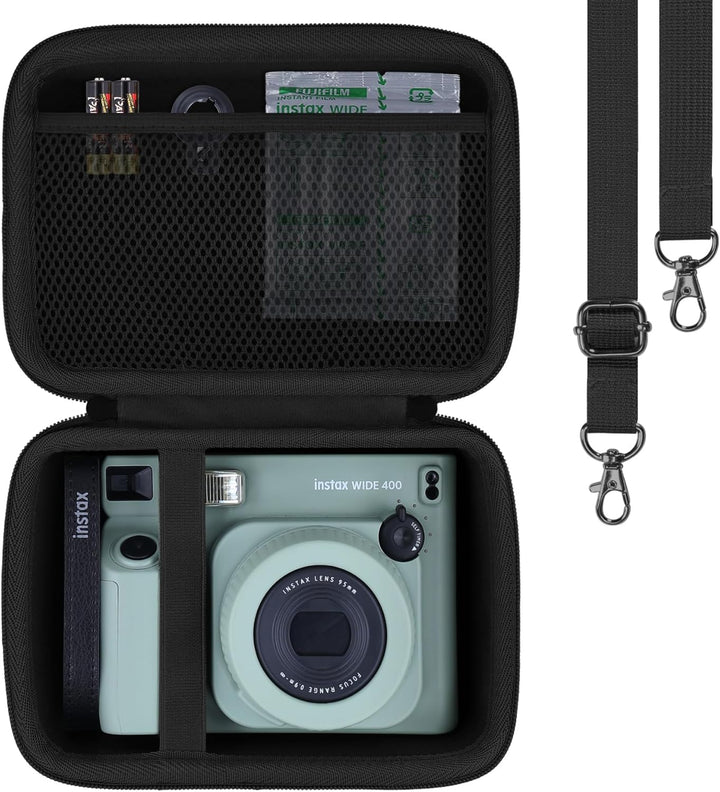 Aenllosi Hart Tasche Kompatibel mit Fujifilm INSTAX Wide 400 Kamera,Fujifilm INSTAX Sofortbildkamera