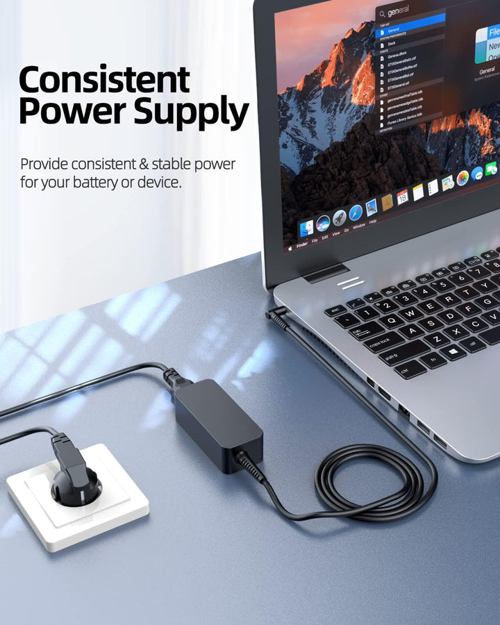Superer 45W Ladekabel Ladegerät Passend für HP 255 250 240 G2 G3 G4 G5 G6 G7 G8 Laptop Netzteil Char